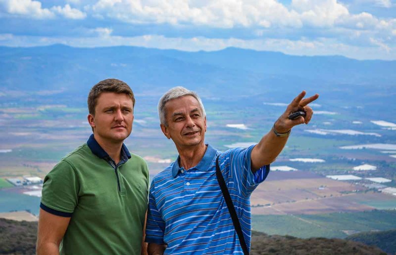 Три українці в містечку Tapalpa