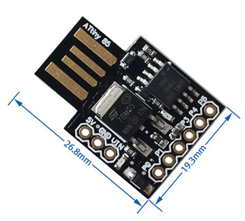 Program (1$) Digispark to use as (50$) USB RUBBER DUCKY